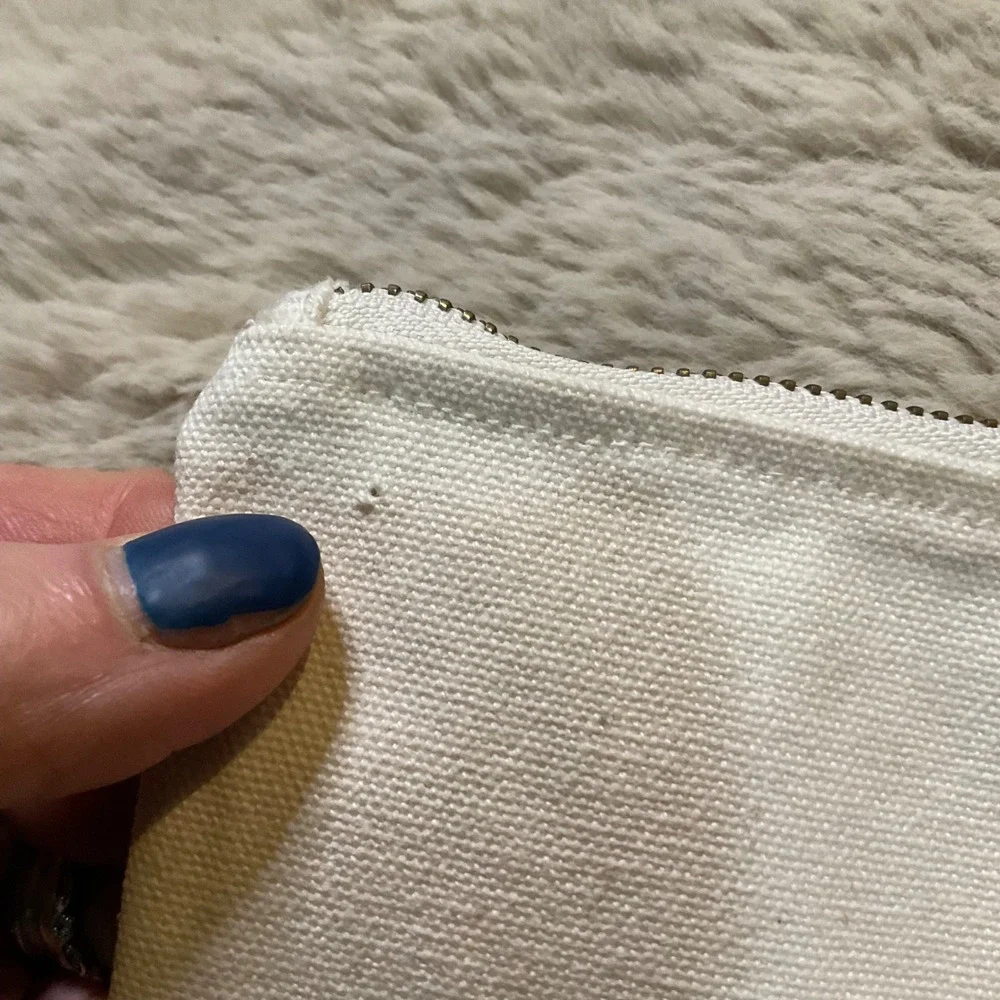Pact Going Places Travel Pouch 100% Organic Cotton Zipper Pouch‎